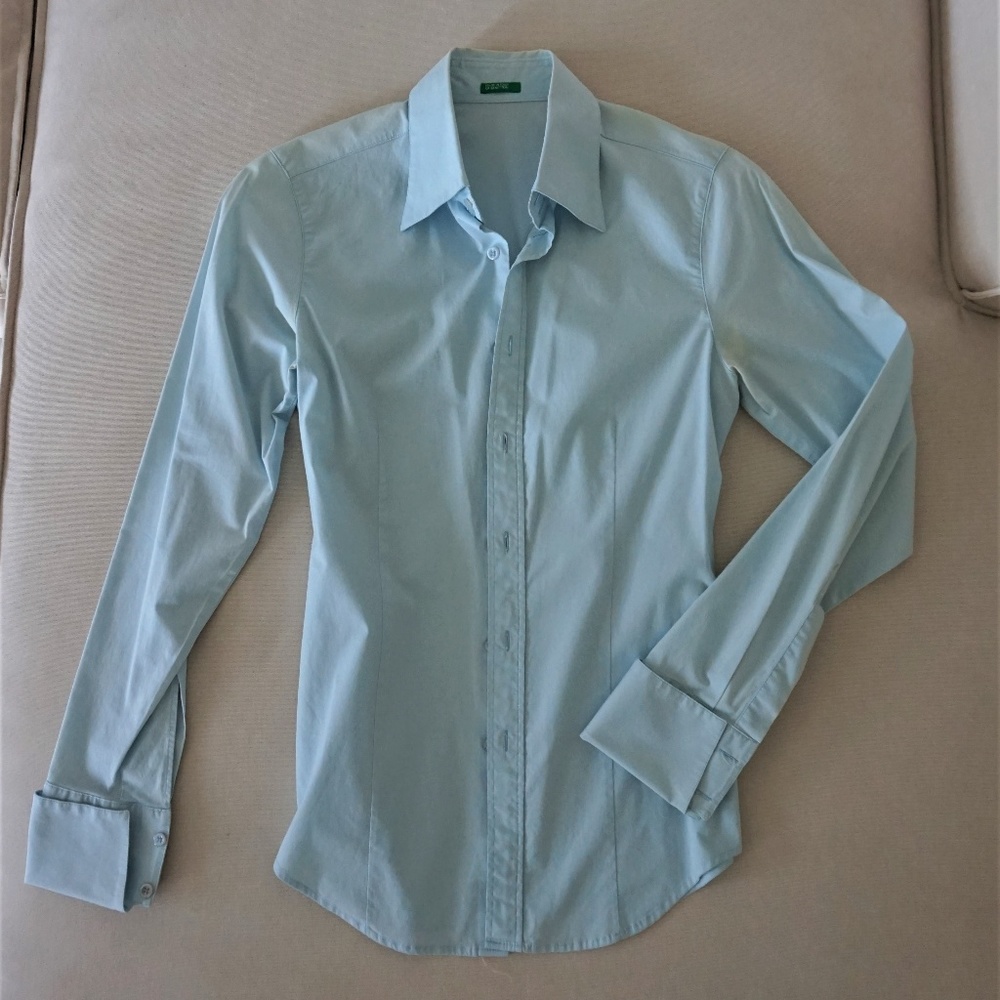Benetton Super Slim Men's Button-Down Shirt